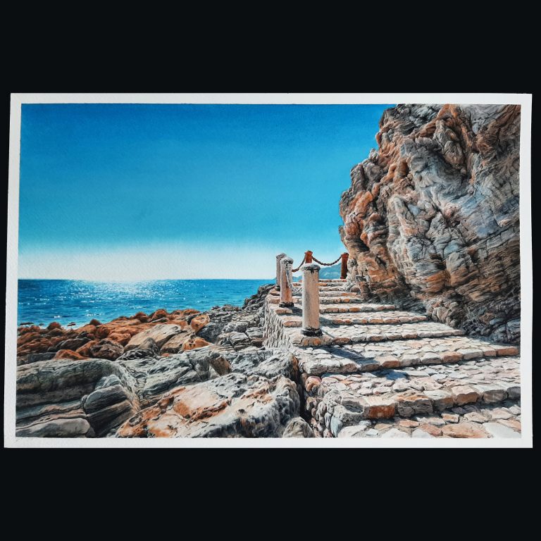Aquarell von La Herradura