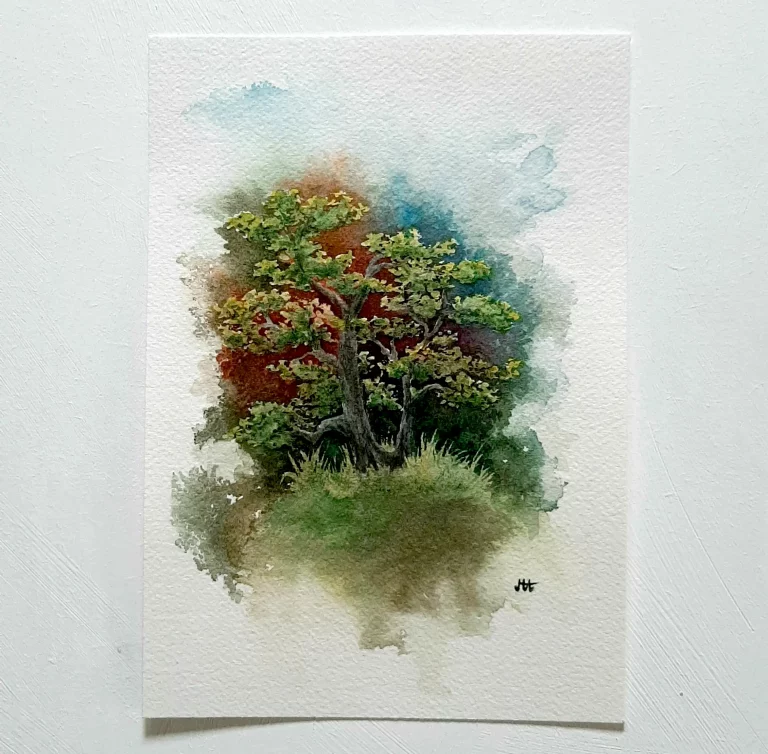 Aquarell Baum