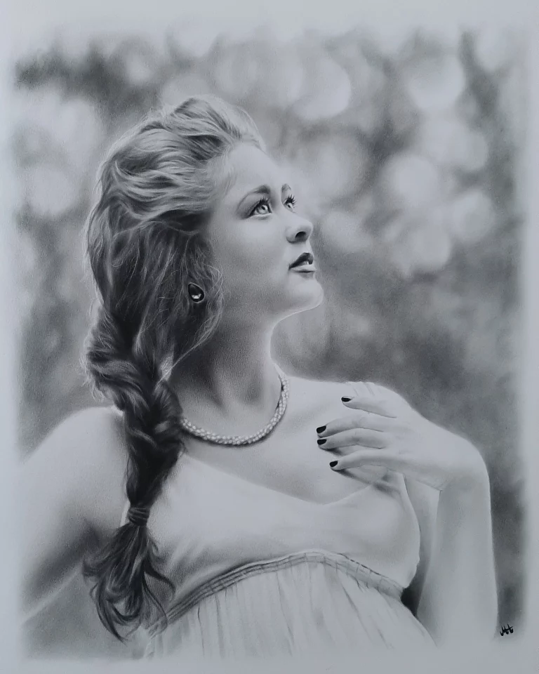 Portrait Blick nach oben